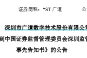 梦见螃蟹顶格重罚！*ST广道实控人被终身市场禁入