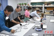 梦见螃蟹两岸艺术家在安徽“共绘一幅画”
